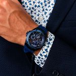 Reloj-Guess-Legacy-W1049G7-Multifuncional-Correa-de-Silicona-Azul