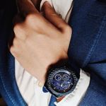 Reloj-Guess-Legacy-W1049G7-Multifuncional-Correa-de-Silicona-Azul