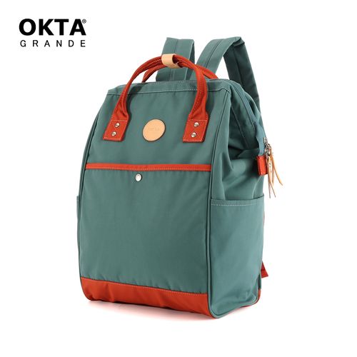 Himawari - Mochila escolar o de viaje porta Laptop - Verde