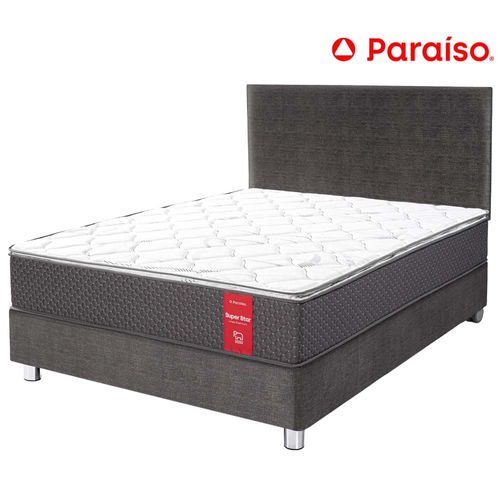 Dormitorio PARAISO Super Star 1.5 Plz + 1 Almohada + Protector