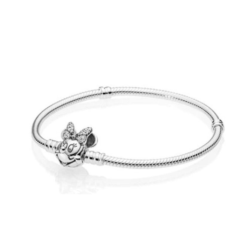 Brazalete-Pandora-Retrato-de-Minnie-Reluciente-de-Disney