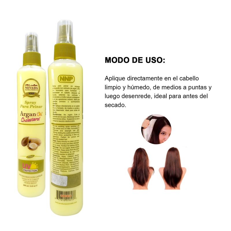 Cepillo-3en1-1500-watts---Spray-para-Peinar-Argan-Oil-Cholesterol