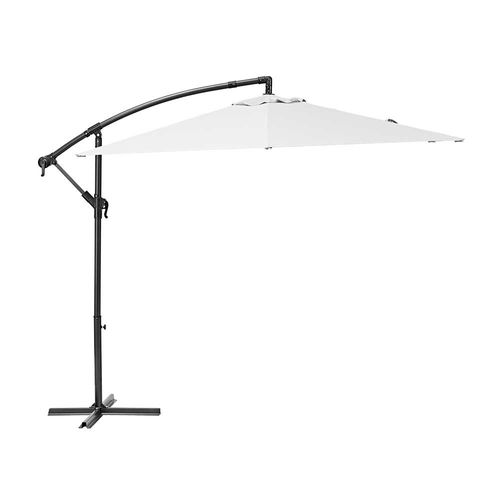 Sombrilla terraza lateral polar 290cm Blanco Angora