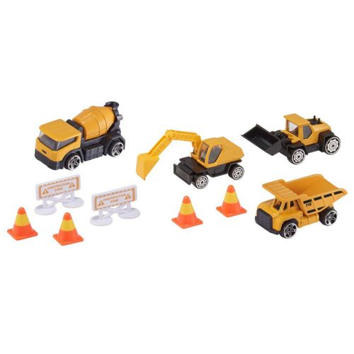 Carros De Construcción Teamsterz Set De Juego