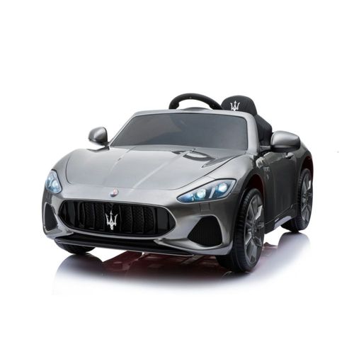 Carro A Batería Maserati Gli Plateado