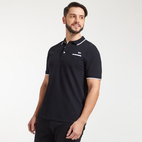 Polo The Royal Parks Bolsillo Negro Hombre
