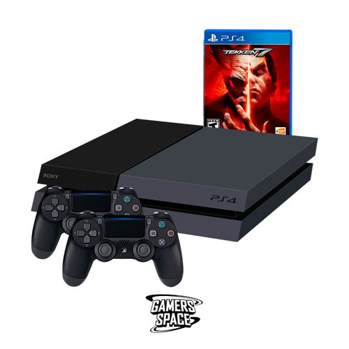 Playstation 4 Reacondicionada PS4 FAT 500GB con 2 mandos + TEKKEN7