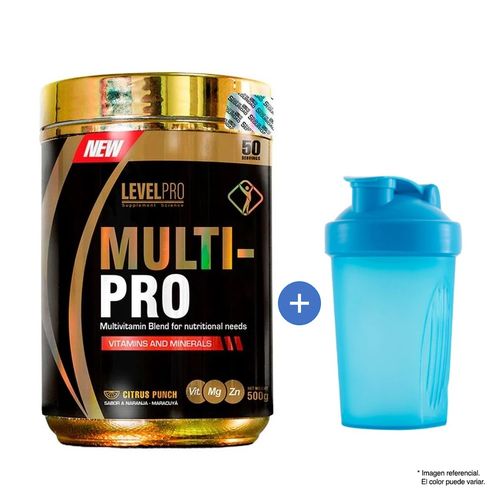 MULTIVITAMÍNICO MULTI-PRO 500 G. LEVEL PRO