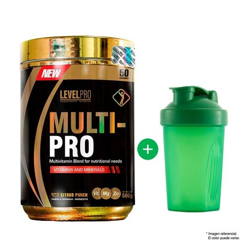 MULTI-PRO DE 500 GRAMOS LEVEL PRO CITRUS PUNCH