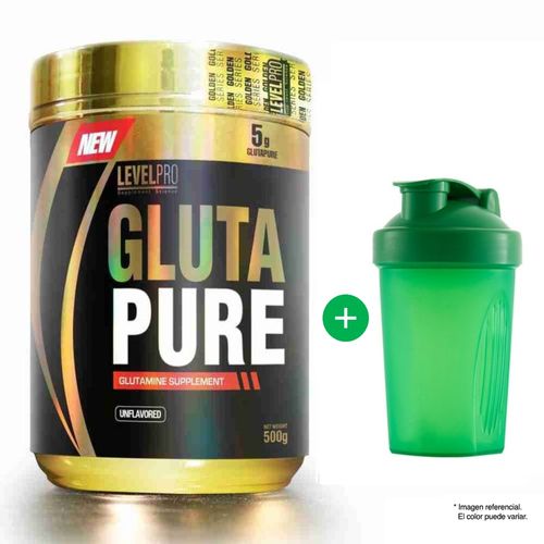 Glutapure Level Pro L-Glutamina 500 gramos