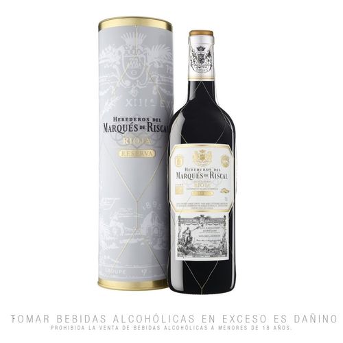 Vino Tinto MARQUÉS DE RISCAL Reserva Botella 750ml