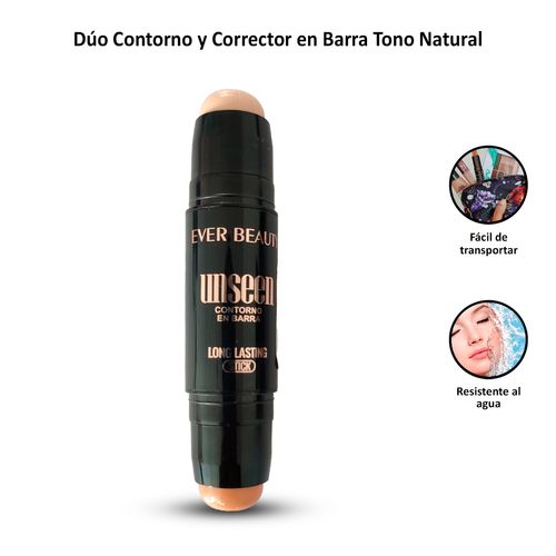 Dúo Contorno Corrector Facial Ever Beauty Natural 01