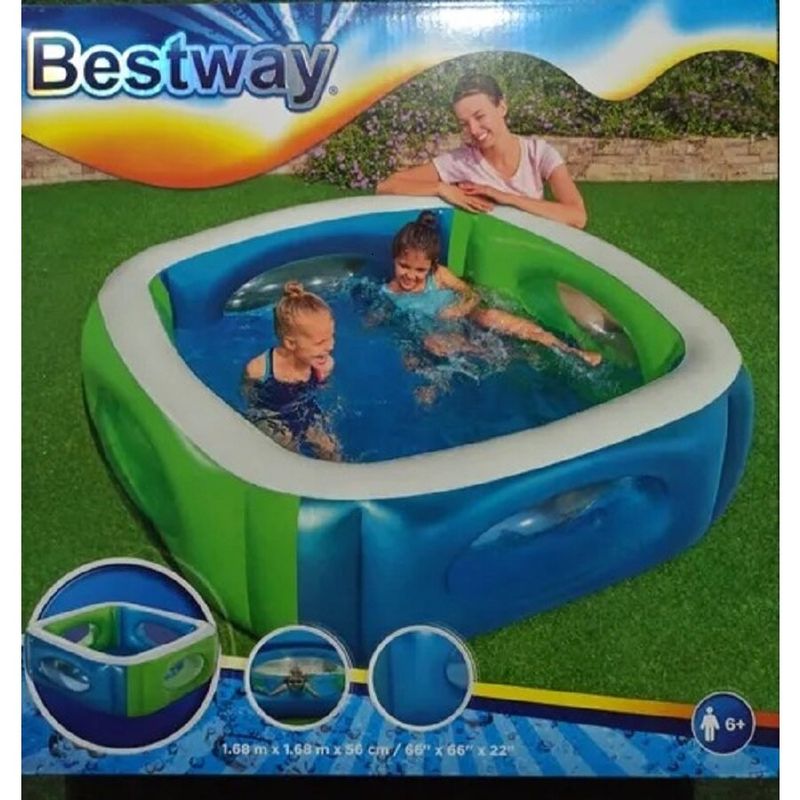 Piscina-Inflable-Cuadrada-con-ventanas-168x56cm