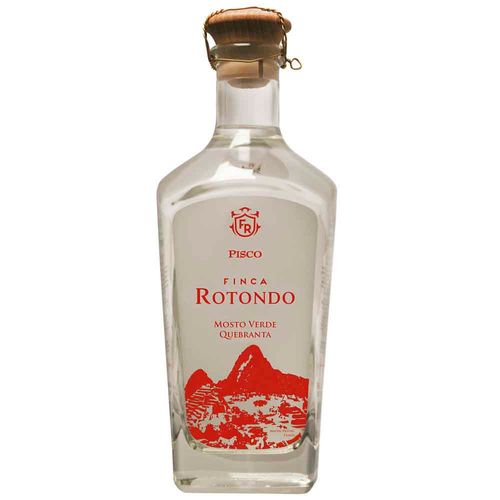 Pisco FINCA ROTONDO Mosto Verde Quebranta Botella 750ml