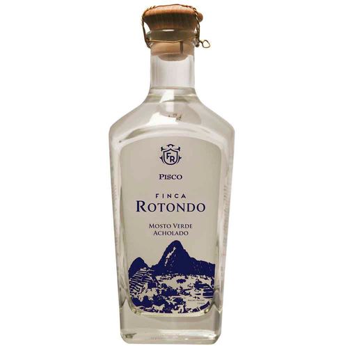 Pisco FINCA ROTONDO Mosto Verde Acholado Botella 750ml