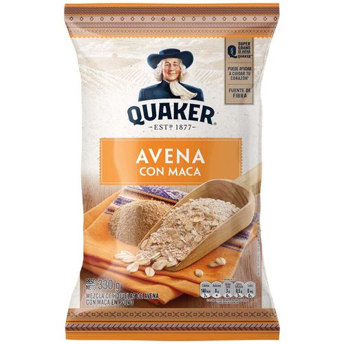 Avena QUAKER con Maca Bolsa 330g