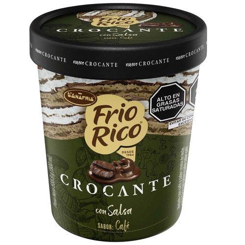 Helado D'ONOFRIO Frio Rico Crocante Café Pote 900ml