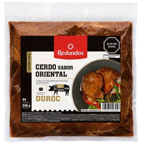 REDONDOS Cerdo Sabor Oriental Bolsa 530g