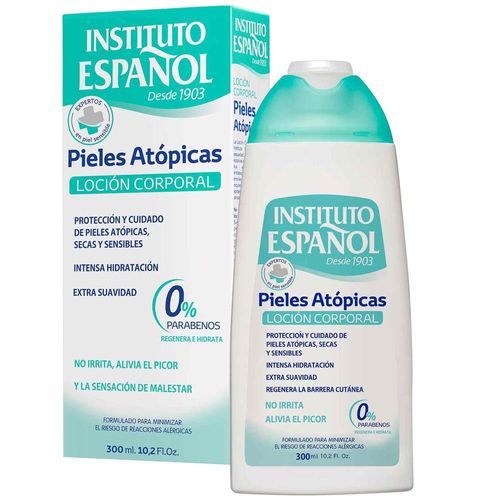 Loción Corporal INSTITUTO ESPAÑOL Pieles Atópicas Frasco 300ml