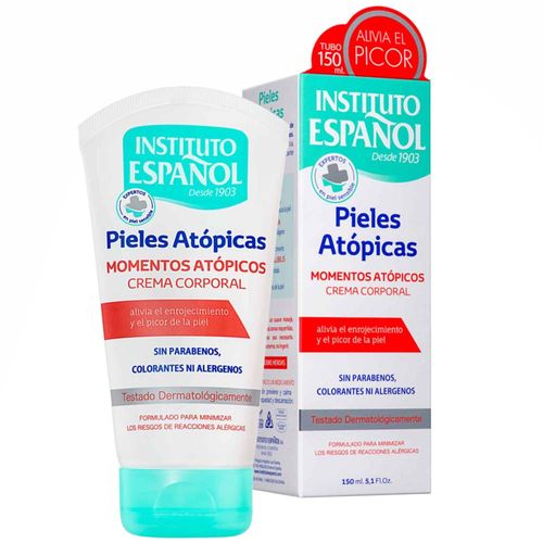 Crema Corporal INSTITUTO ESPAÑOL Momentos Atópicos Frasco 150ml