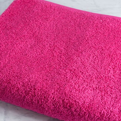 Toalla de baño 140 x 70 cm Fucsia de 410 Gr