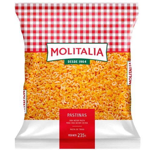 Fideos de Letras MOLITALIA Bolsa 235g