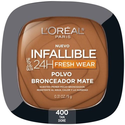 Bronceador L'Oreal  de larga duración mate 24 hrs Tono Tan