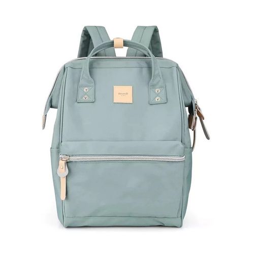 Mochila escolar o de viaje porta Laptop H1881-12 Celeste