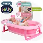 Bañera-Pleglable--JELLY--Con-Termostato-PINK