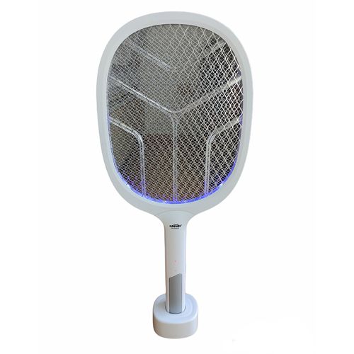 2en1 raqueta electrica y lampara violeta anti mosquitos