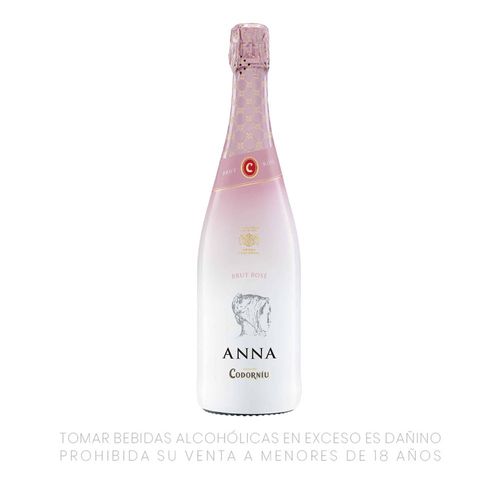 Espumante CODORNIU Anna Rosé Botella 750ml