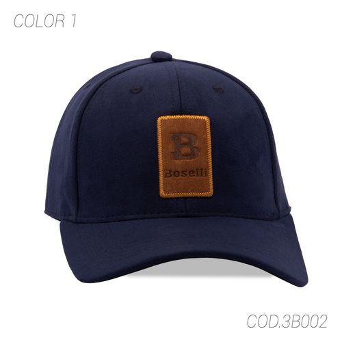 GORRA CON BROCHE HOMBRE 3B002 BOSELLI azulnoche - 1017335