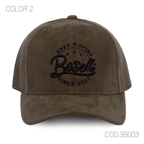 GORRA CON BROCHE HOMBRE 3B003 BOSELLI verde - 1019262