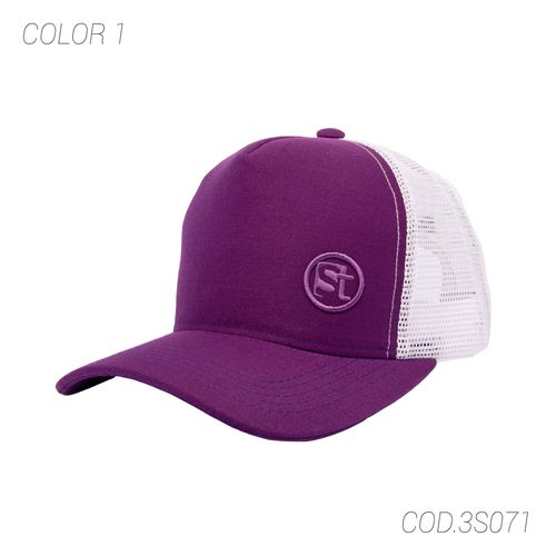 GORRA CON BROCHE UNISEX 3S071 SUNTIME Morado - 1015069