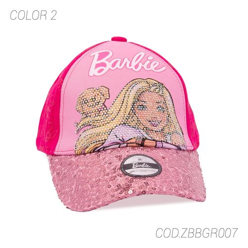GORRA CON BROCHE KIDS ZBBGR007 BARBIE Rosa_chicle - 1017846
