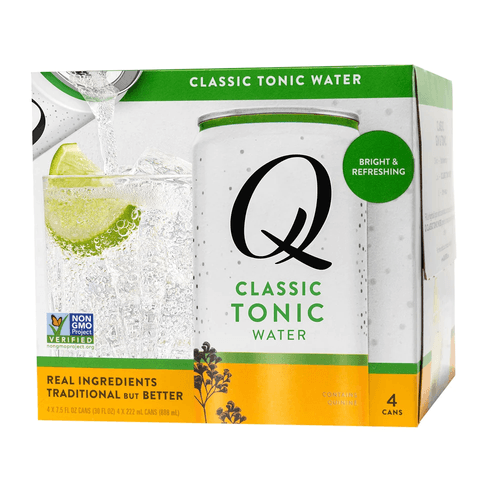 Agua Tónica Q MIXERS 4 Pack Lata 222ml