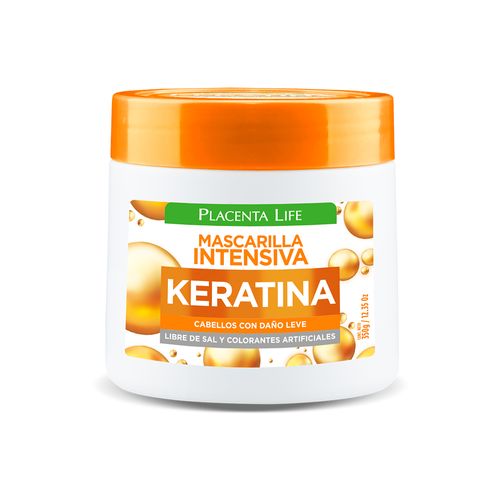 Tratamiento Intensivo de Keratina Placenta Life 350g