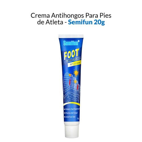 Crema Antihongos Para Pies de Atleta - Semifun 20g