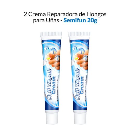 2 Crema reparadora de hongos para uñas - Semifun 20g - copy