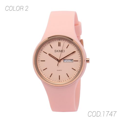 RELOJ ACUATICO MUJER 1747 SKMEI - 1018785