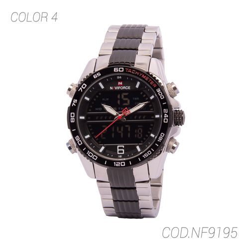 RELOJ ACUATICO HOMBRE NF9195 NAVIFORCE - 1018678