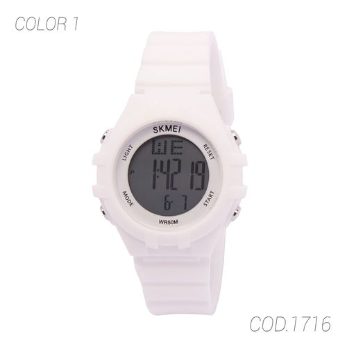 RELOJ ACUATICO MUJER 1716 SKMEI - 1017366