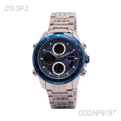 RELOJ ACUATICO HOMBRE NF9197 NAVIFORCE - 1017321