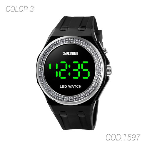 RELOJ ACUATICO MUJER 1597 SKMEI - 1014538