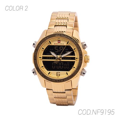 RELOJ ACUATICO HOMBRE NF9195 NAVIFORCE - 1017329