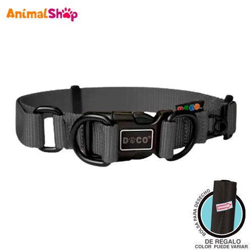 Collar De Perro Doco Dd Talla L Plomo 45 A 68 Cm Con Regalo