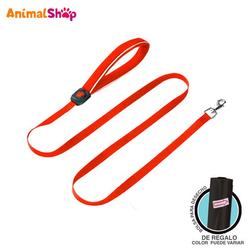 Correa De Perro Doco Silver S Naranja 150Cm Con Regalo