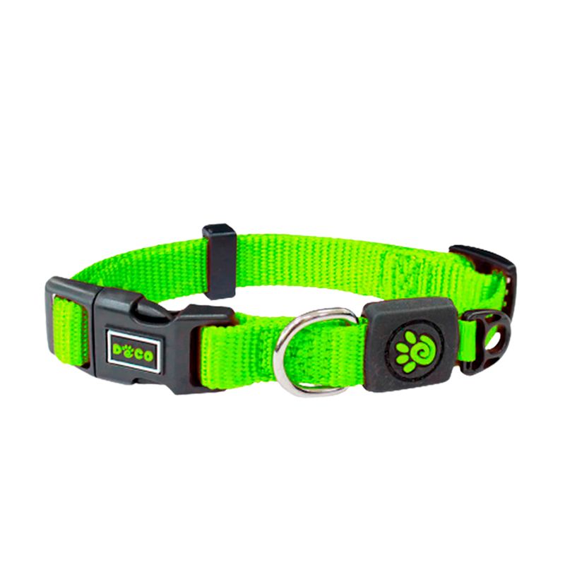 Collar-Con-Correa-De-Perro-Doco-Xl-Verde-Con-Dispensador-