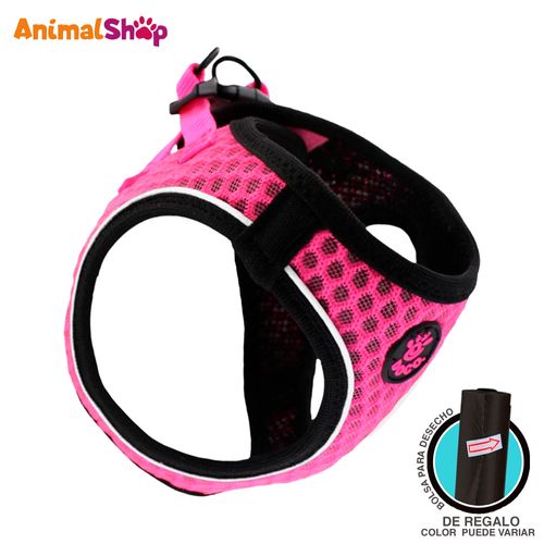 Arnes De Perro Doco Net Talla Xl Rosado 52-56 Cm/9-11 Kg