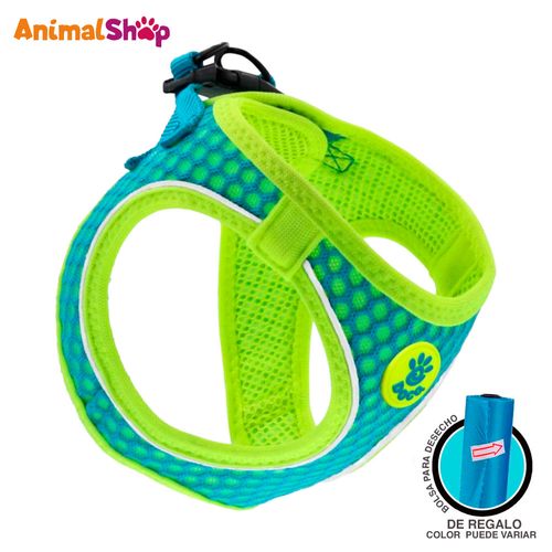 Arnes De Perro Doco Net Talla Xl Turquesa 52-56 Cm/9-11 Kg